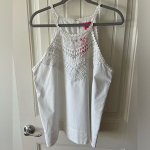 Lilly Pulitzer Britt Cotton Halter Top